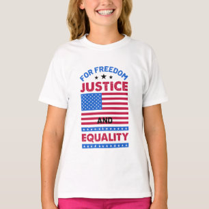 Für Freiheit, Recht und Gleichheit T-Shirt