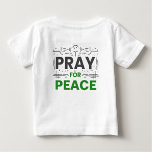 Für Frieden plädieren Baby T-shirt