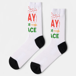 Für Frieden plädieren Socken