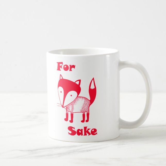 Für FUCHS Grund-Tasse.  Trinken Sie etwas Kaffee Tasse (Rechts)