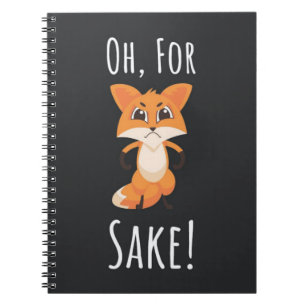 Für Fuchs wegen Geschenke Lustiger Humor Sarkasmus Notizblock
