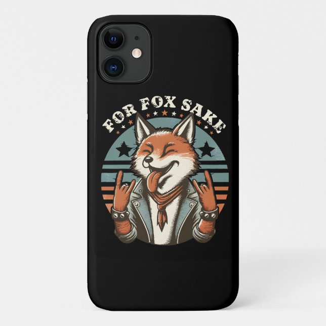 Für Fuchses willen Case-Mate iPhone Hülle (Rückseite)