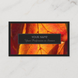 Für Gartenexperten und Naturdesigner Visitenkarte