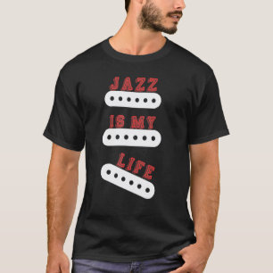 Für Gitarrenspieler Jazz-Gitarrist T-Shirt