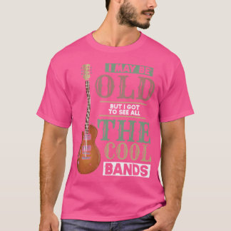 Für Gitarrist Musician Music Bass Fan Acoustic T-Shirt