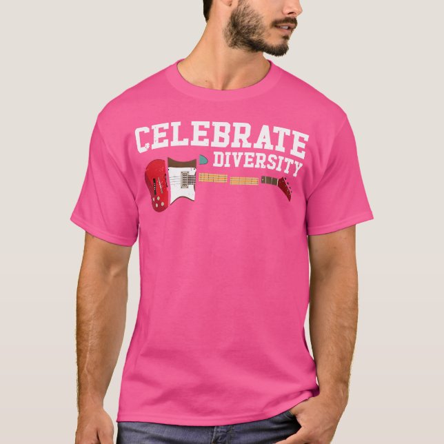 Für Gitarrist Musician Music Bass Fan Acoustic T-Shirt (Vorderseite)