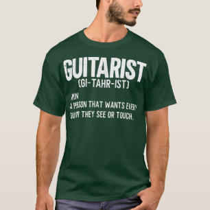 Für Gitarrist & Musiker, Musik & Bass FanAcoustic T-Shirt