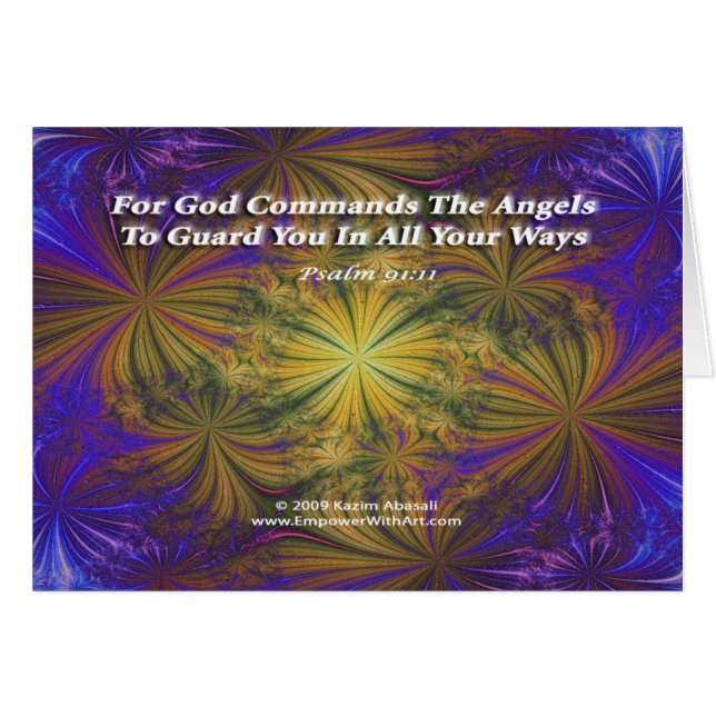 Für Gott kommandiert die Engel (Vorderseite (Horizontal))