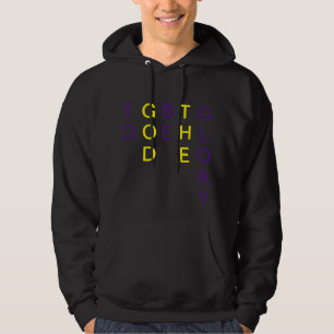 Für Gott sei der Ruhmesuder Hoodie