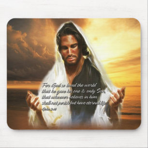 Für Gott so liebte die Welt 1 Mousepad