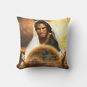 Für Gott so liebte die Welt Pillow Kissen
