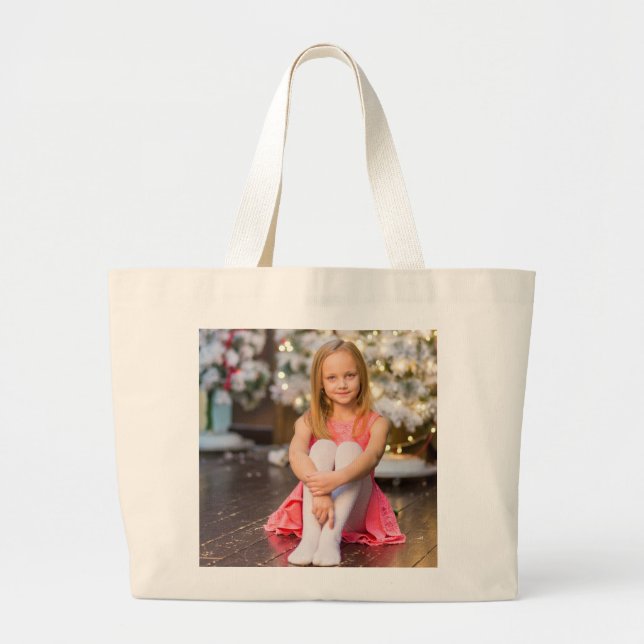 FÜR GRANDMA KIND FOTO CUSTOM TASCHE (Vorne)