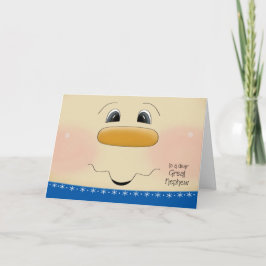 Für Great Nephew Weihnachten glückliche Snowman-Ge