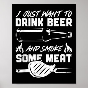 für Grillbügel und -amp; Grillfächer für Fleisch u Poster