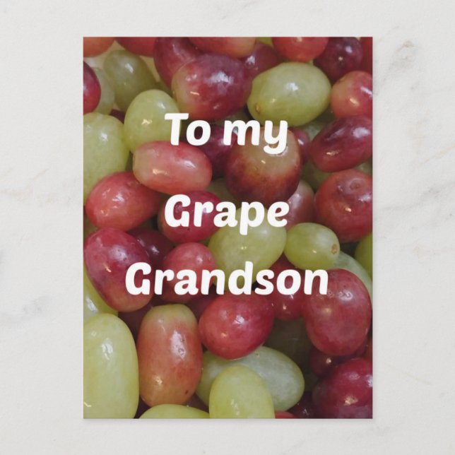 Für Groß Grandson Postkarte (Vorderseite)