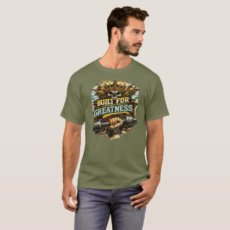Für Größe Gebaut Powerlift T-Shirt