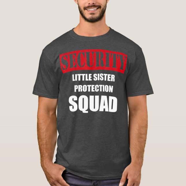 Für große Schutztruppe für die Brudersicherheit T-Shirt (Vorderseite)