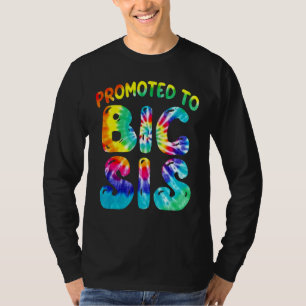 Für große Sis Niedliche Gefärbte Krawatte Schweste T-Shirt