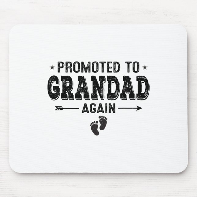 Für Großeltern von Byby beworben Mousepad (Vorne)