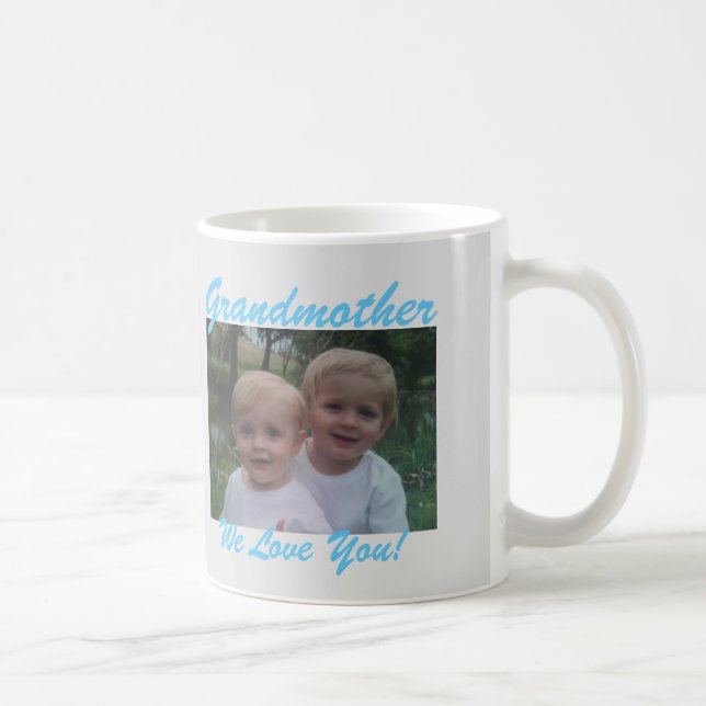 für Großmutter Fügen Sie Ihr Foto Geschenk Tasse h (Rechts)