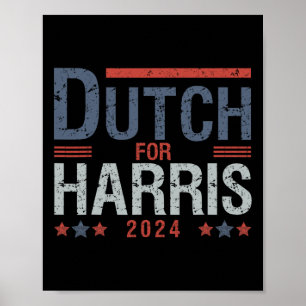 Für Harris 2024, den Präsidenten des Europäischen Poster