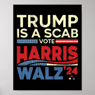 Für Harris 2024 ist Trump ein Wahlsieg Harris Poster