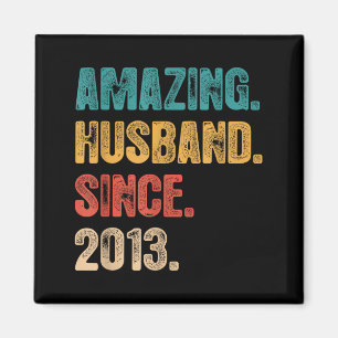 Für Hemd 12. Hochzeitstag Ihm Ehemann Magnet