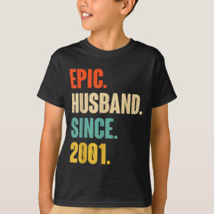 Für Hemd 24. Hochzeitstag Ihm Episch T-Shirt