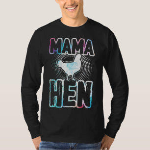 Für Hühnermütterbetrieb Amp Family Mama Hen T-Shirt