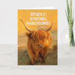 Für Husband Funny Steer Birthday Karte<br><div class="desc">Zeig deinem phantastischen Mann,  wie viel er dir mit diesem lustigen Lenker bedeutet. Dein Mann wird geschmeichelt sein und ein paar Lachen haben. Personalisieren Sie die Nachricht,  um Ihren eigenen einzigartigen Gruß zu erstellen. Danke,  dass du gesucht hast! Foto ©Christine Greenspan</div>