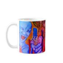 Für ich bin Künstler Tasse groß