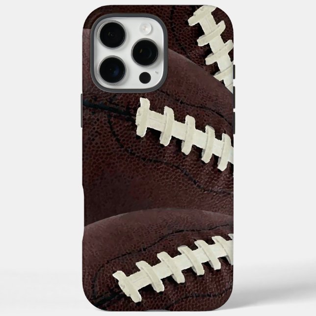 Für ihn moderner grafischer Fußball Case-Mate iPhone Hülle (Rückseite)