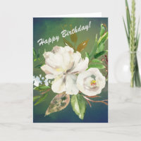 Für Ihr Glück zum Geburtstag mit schönen Blume
