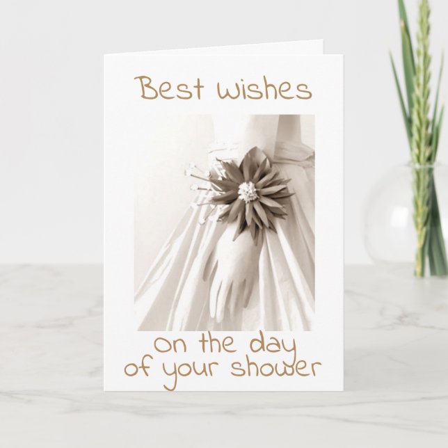 "FÜR IHRE DUSCHE" zu meinem **SEHR BESONDERE DAUGH Karte (Vorderseite)