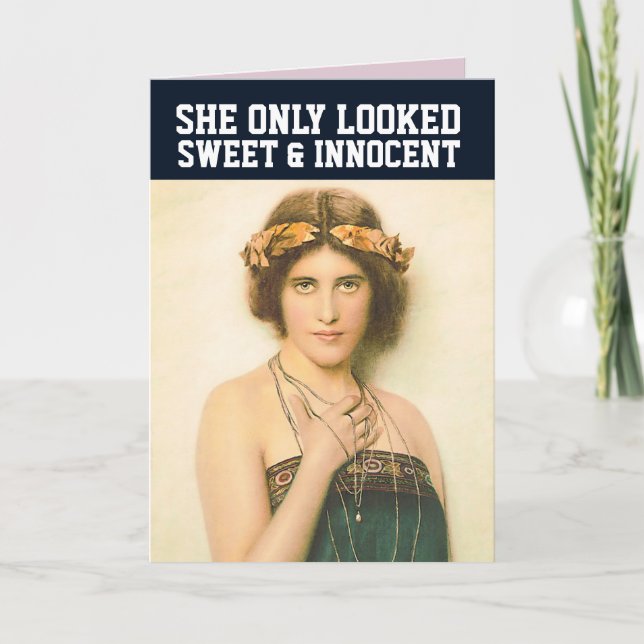 FÜR IHRE FUNNY FRIEND BESTE FREUNDIN MÄDCHENKARTEN DANKESKARTE (Vorderseite)