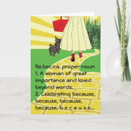 Für Ihre Karte/Änderung des Namens Karte