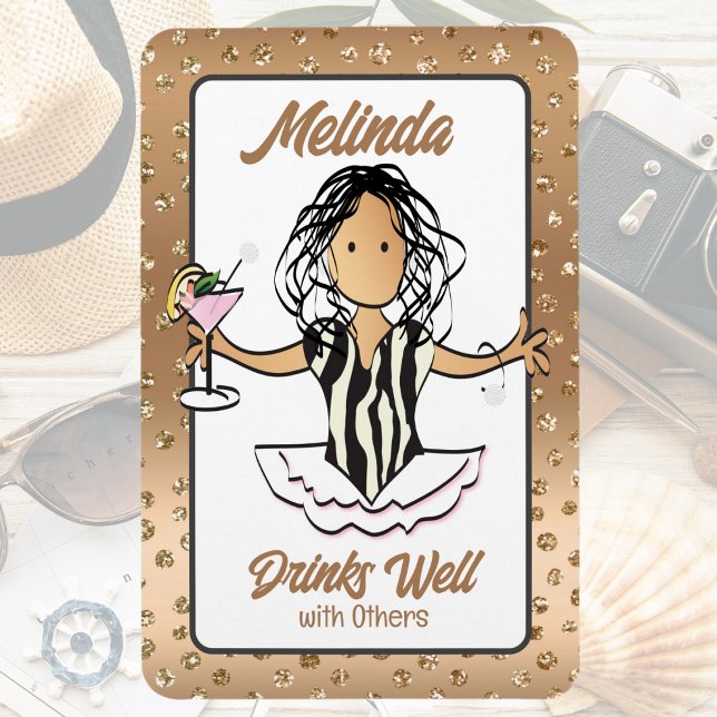 Für ihre Kreuzfahrtschiff Mädchen Urlaub Tür. Magnet (Von Creator hochgeladen)