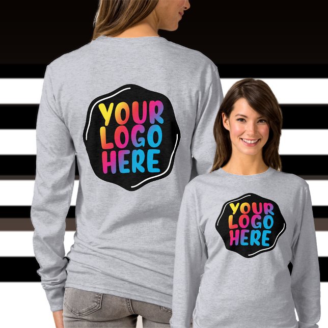 Für ihre Mama-Junge Mutter Fügen Sie hier Ihr Logo T-Shirt (For Her Mama New Mom Add Your Logo Here Customized T-Shirt
For Her Mama New Mom Add Your Logo Here)