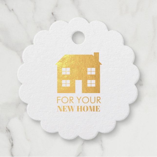 Für Ihre neue Zuhause Geschenkanhänger (Vorderseite)