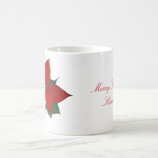 Für ihre Personalisiert frohe Weihnachtskaffee-Tas Kaffeetasse (Mittel)