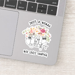 Für ihren Niedlichen kleinen Camping-Anhänger Aufkleber