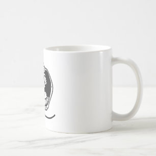 für immer alleingesicht tasse