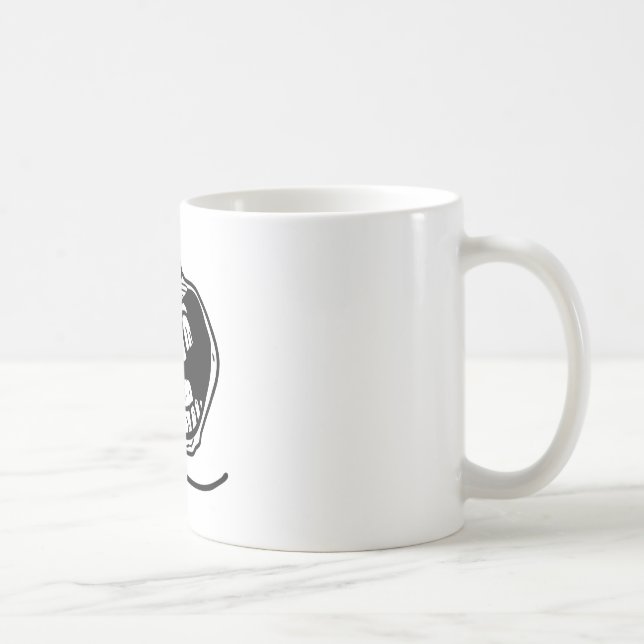 für immer alleingesicht tasse (Rechts)