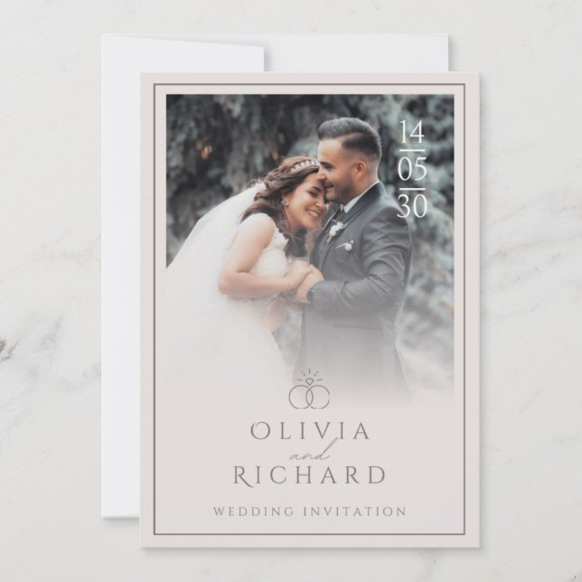 Für immer beginnt hier einladung (Vorderseite)