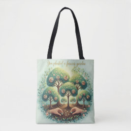 Für immer blüht: Legacy Art Tote