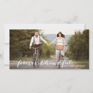 Für immer dankbar handgeschriebener Danke an die F