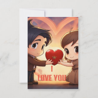 "Für immer!" Dankeskarte