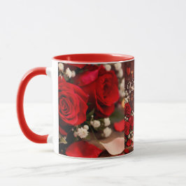'Für immer dein Valentin' Kombi-Tasse Tasse