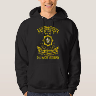 Für immer der Titel 2. Armored Kavallerie Regiment Hoodie