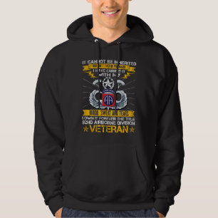 Für immer der Titel 82Nd Im Flugzeug Division Vete Hoodie